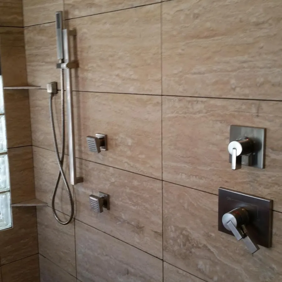 Shower fixture installation for Water Heater Replacement in Merrifield